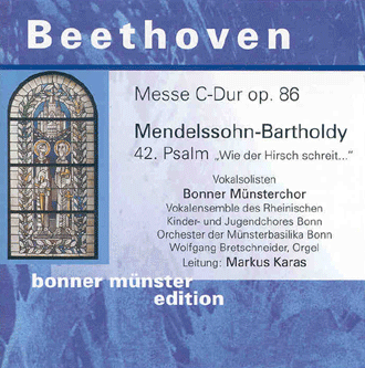 CD-Cover Beethoven Messe C-Dur